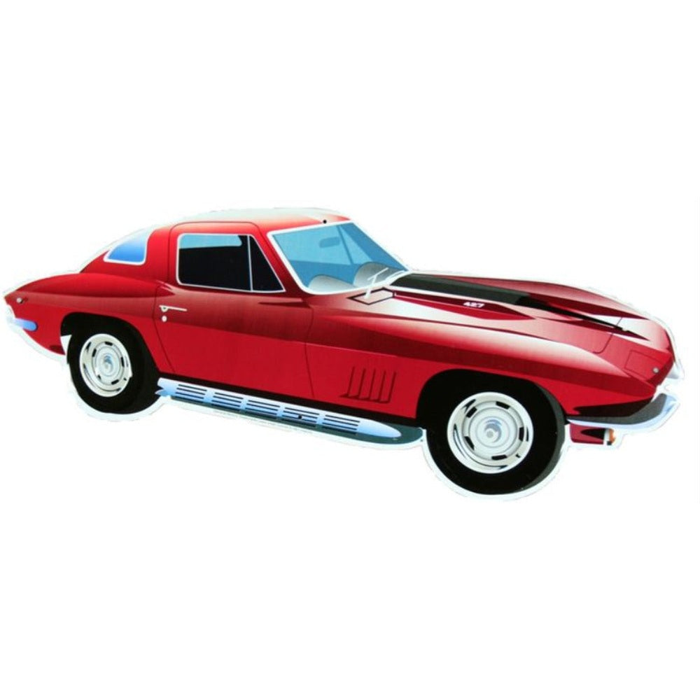Chevy Corvette 1967 Novelty Die Cut Embossed Sign 24" x 8" New! Home & Garden:Home Décor:Plaques & Signs Style Your Walls